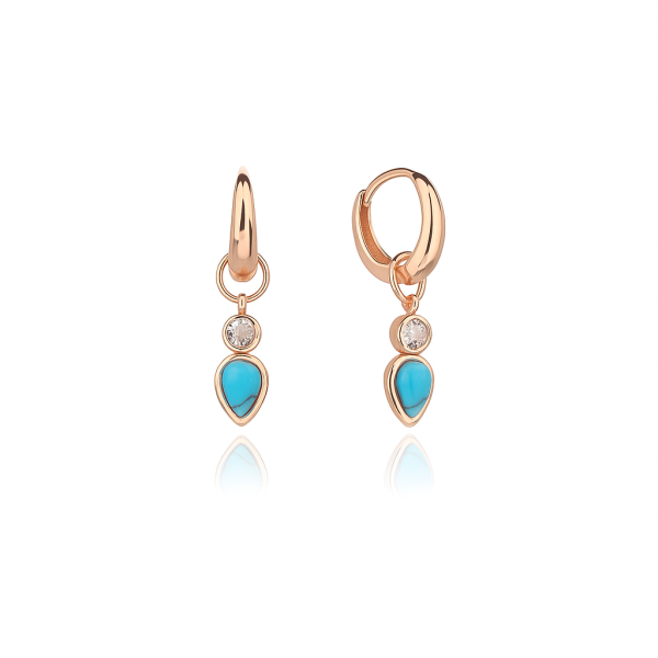 TURQUOISE DROP EARRINGS